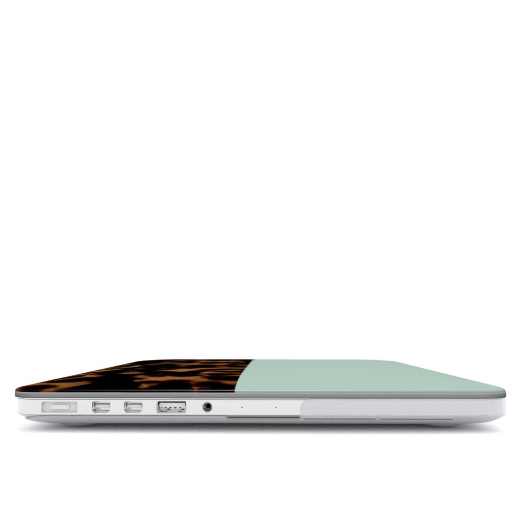 Mint Tortoise Shell - MacBook Case