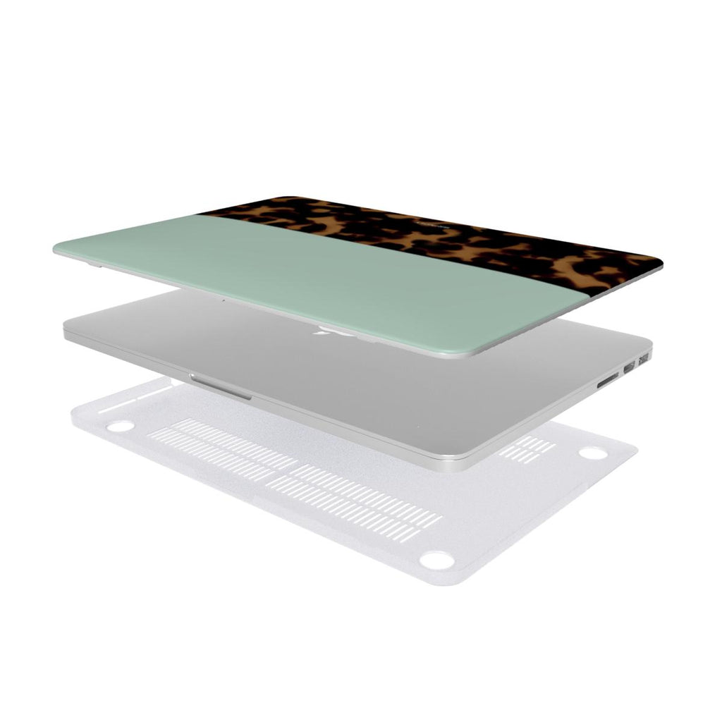 Mint Tortoise Shell - MacBook Case