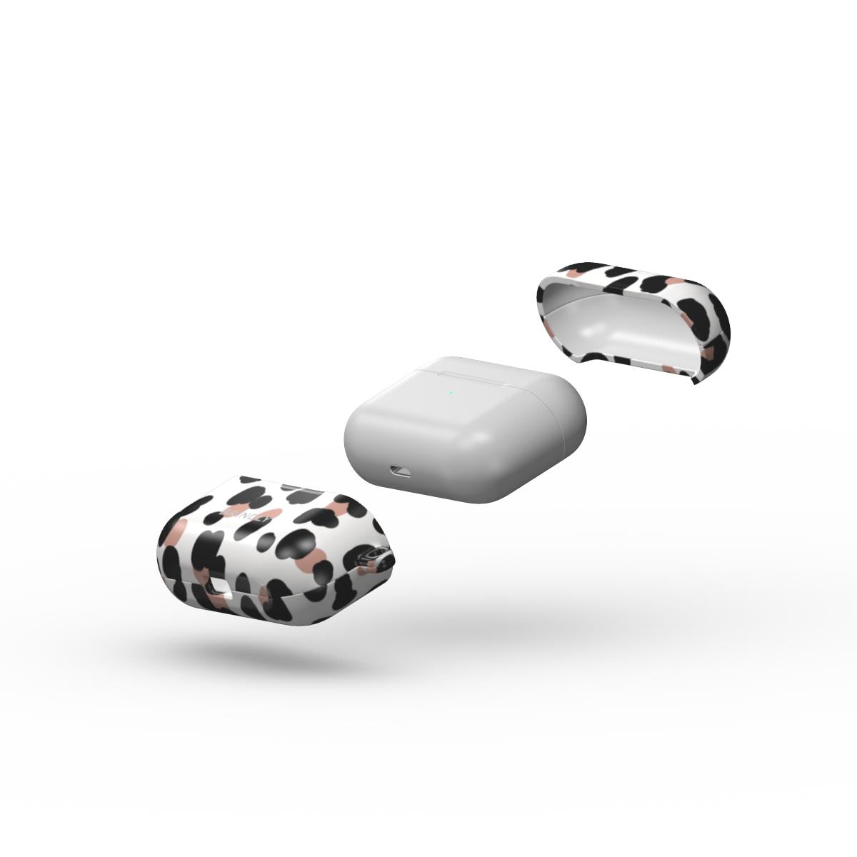 White Leopard - AirPods Case