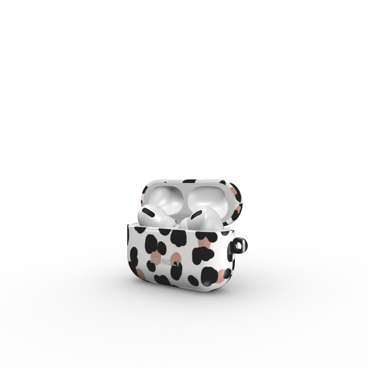 White Leopard - AirPods Case