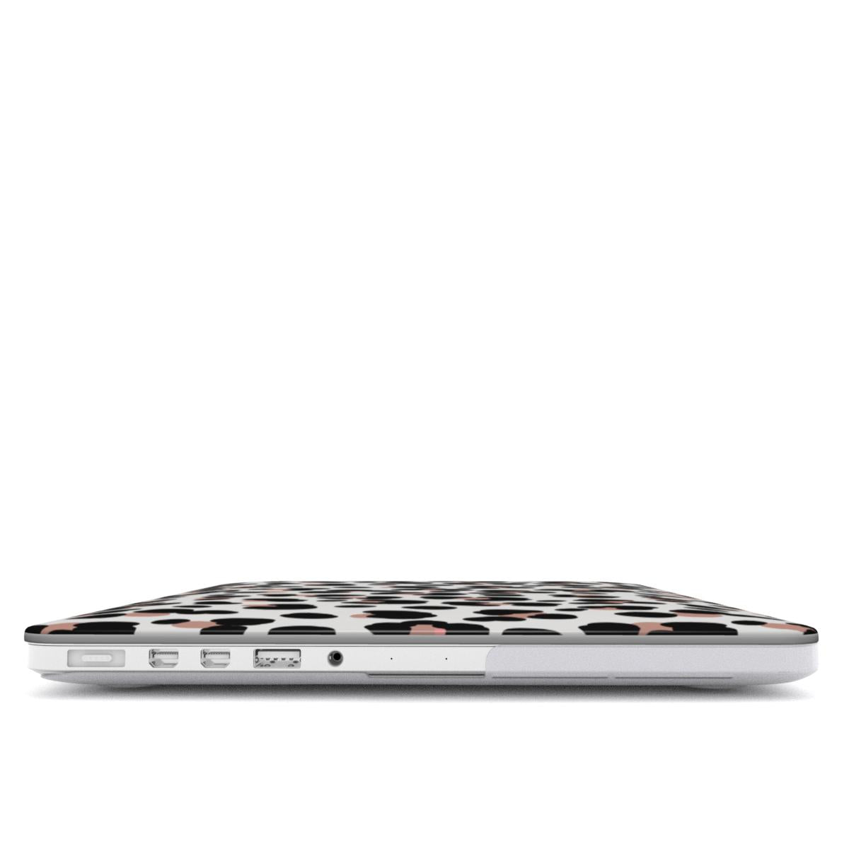 White Leopard - MacBook Case
