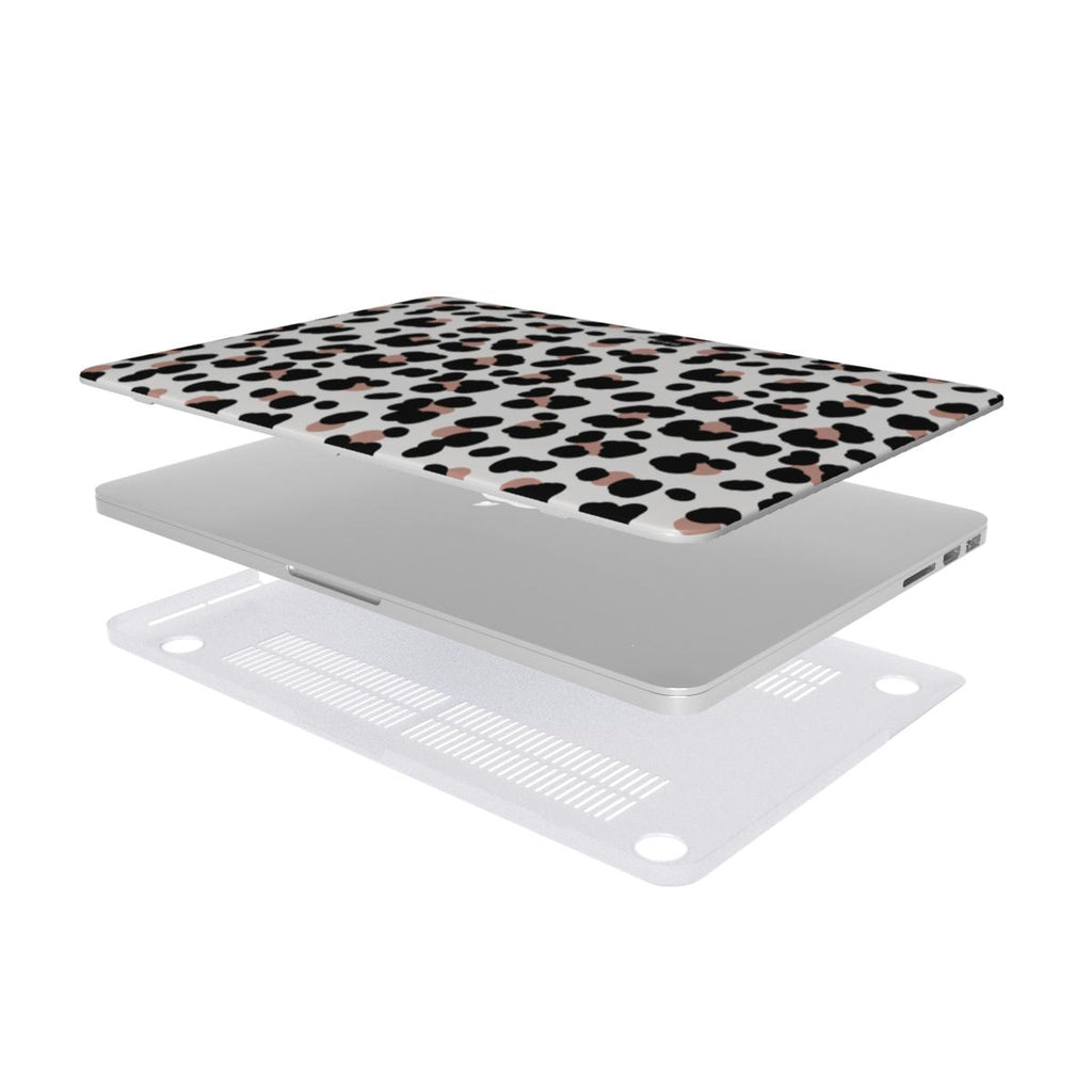 White Leopard - MacBook Case