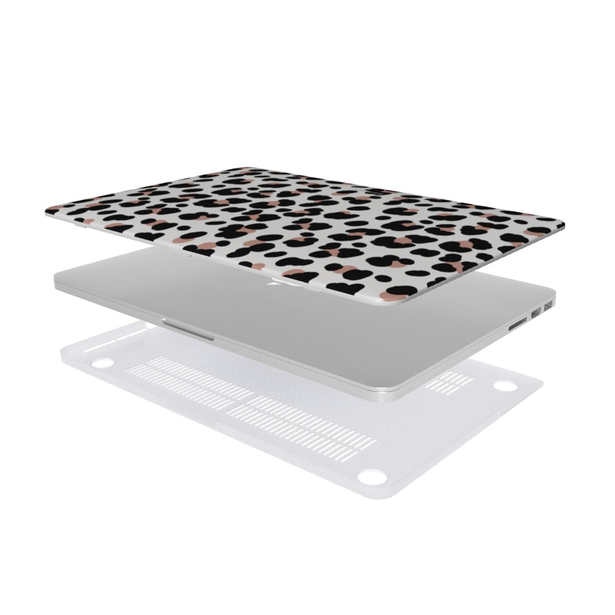 White Leopard - MacBook Case