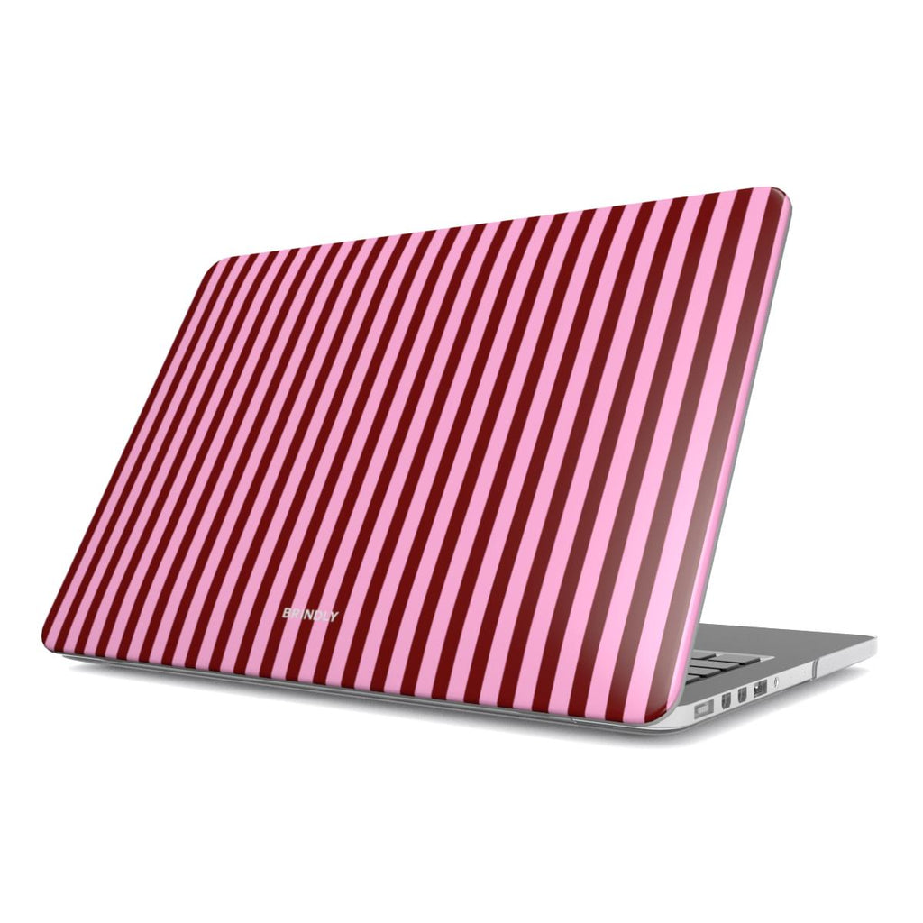 Cherry Stripe - MacBook Case
