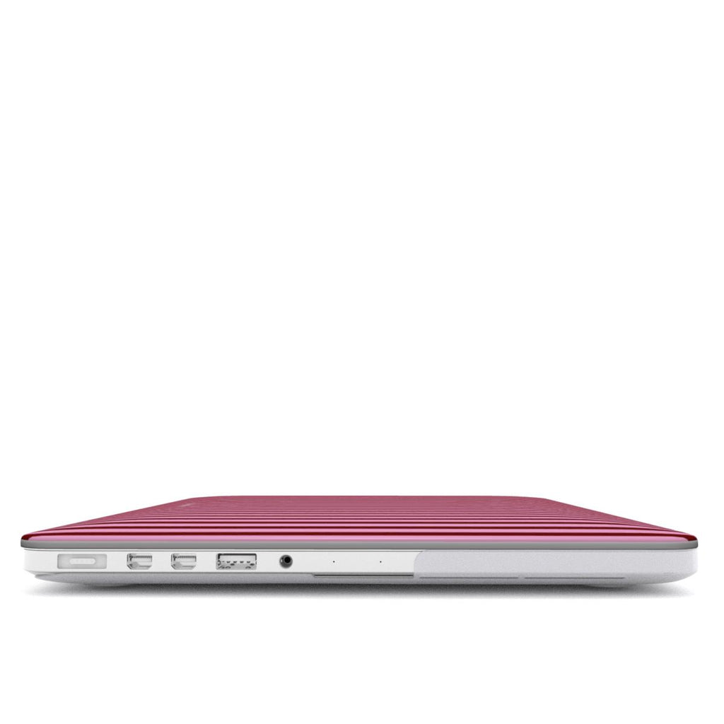 Cherry Stripe - MacBook Case
