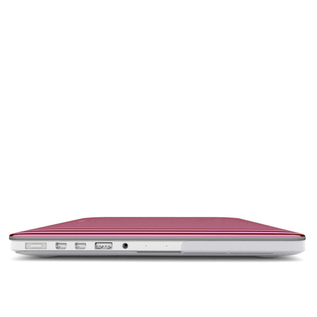 Cherry Stripe - MacBook Case