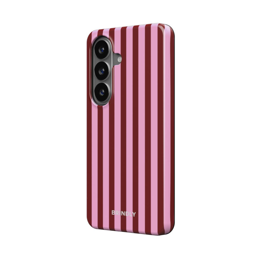 Cherry Stripe - Magnetic Tough Phone Case