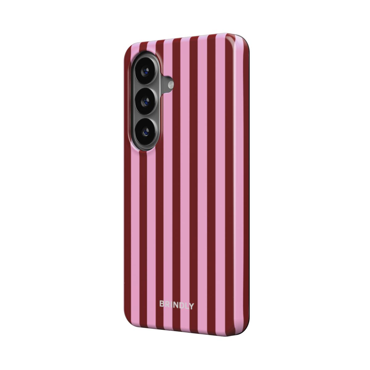 Cherry Stripe - Magnetic Tough Phone Case