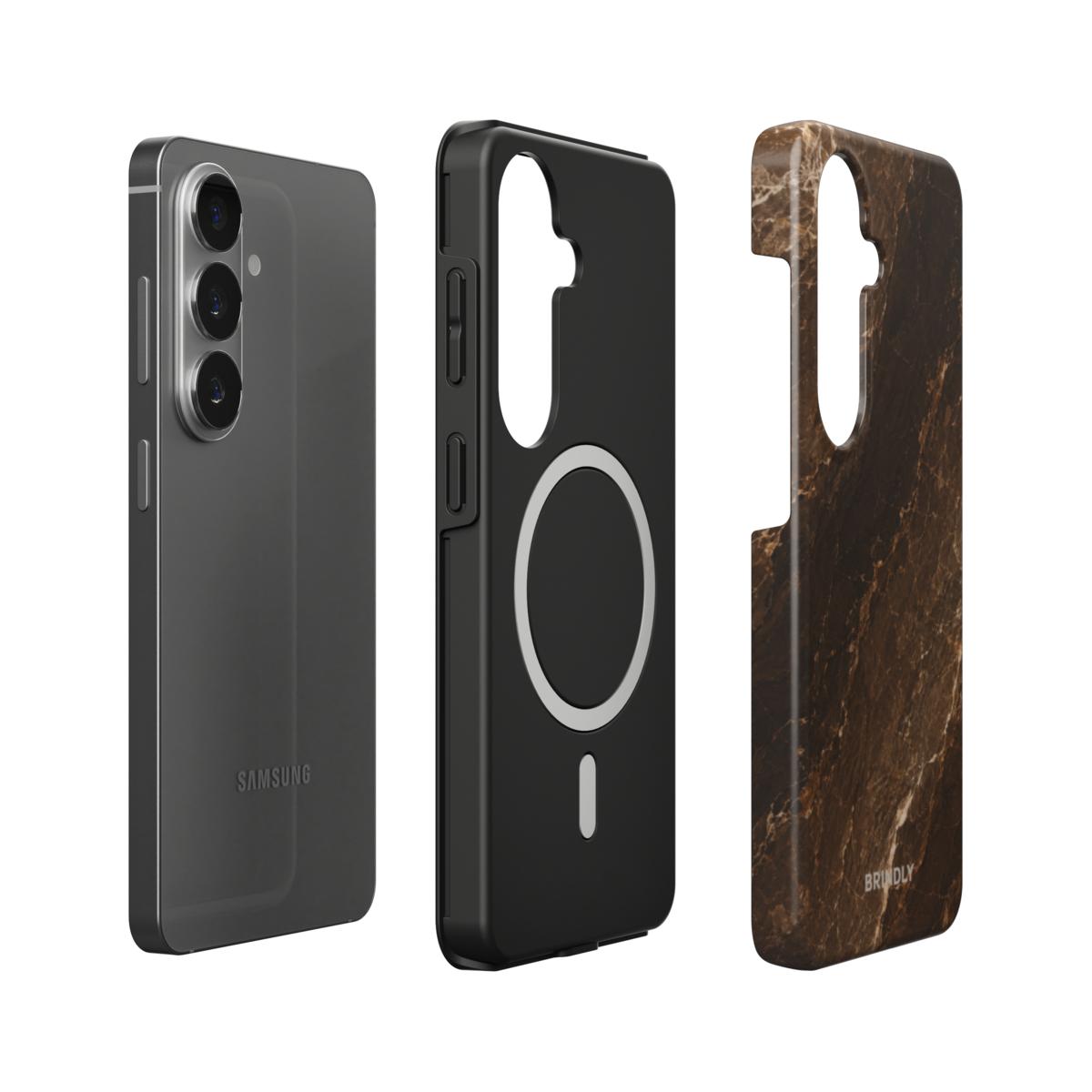 Cocoa Marble - Magnetic Tough Phone Case