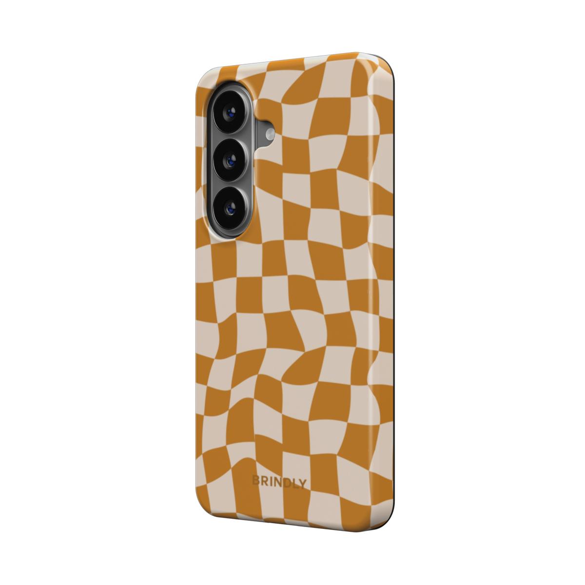 Pumpkin Check - Magnetic Tough Phone Case