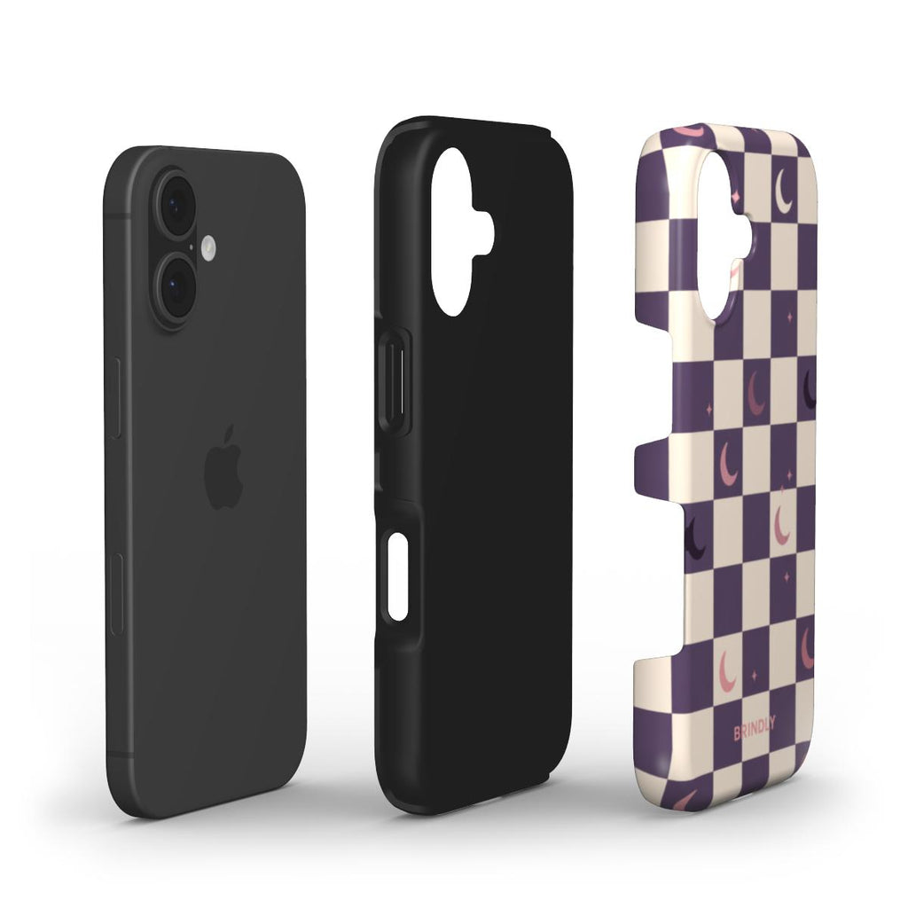 Crescent Check - Tough Phone Case
