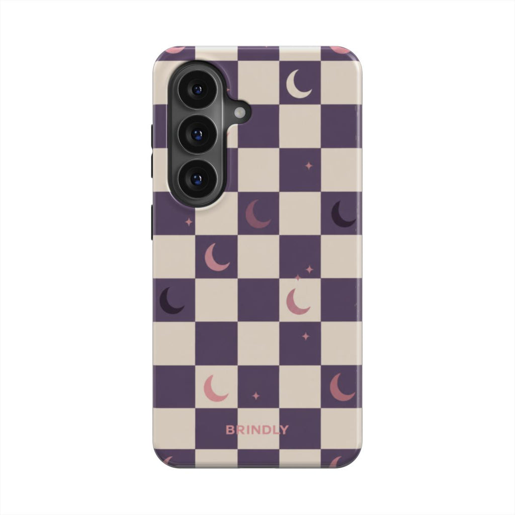Crescent Check - Magnetic Tough Phone Case