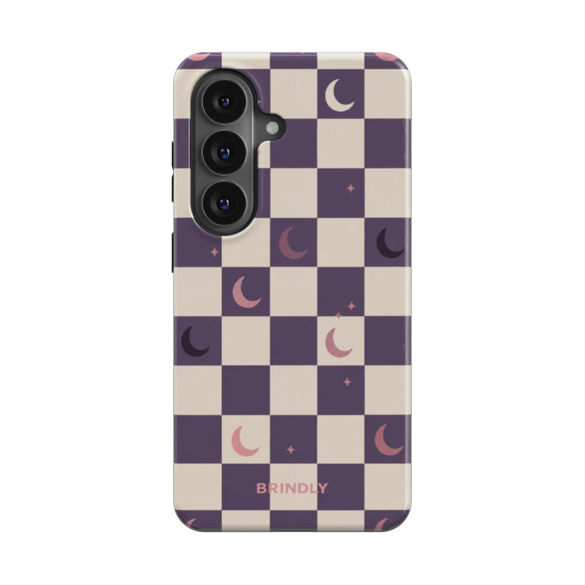 Crescent Check - Magnetic Tough Phone Case