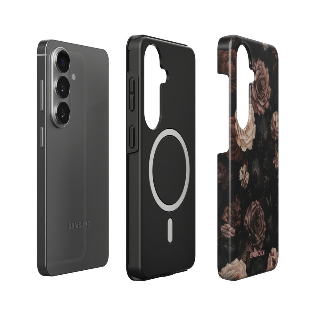 Midnight Bloom - Magnetic Tough Phone Case