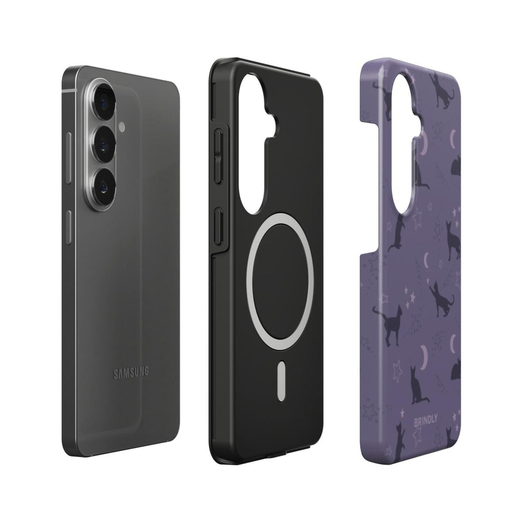 Moonlit Purr - Magnetic Tough Phone Case