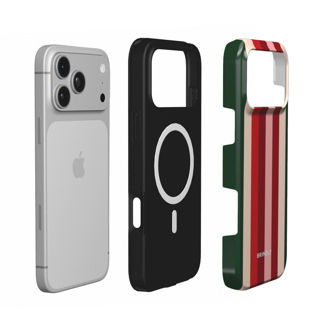 Santa Stripe - MagSafe Tough Phone Case