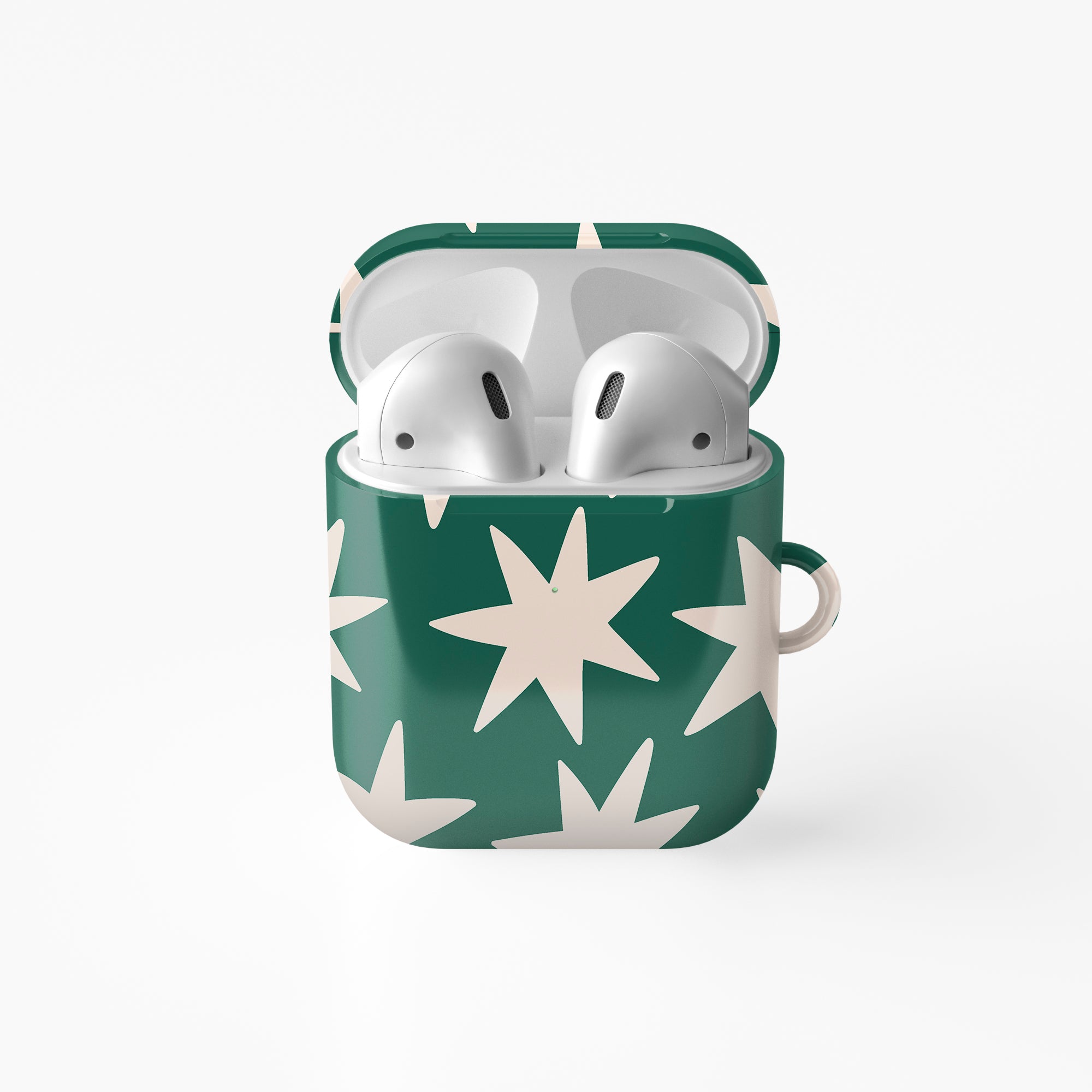 Green Stars - AirPods Case