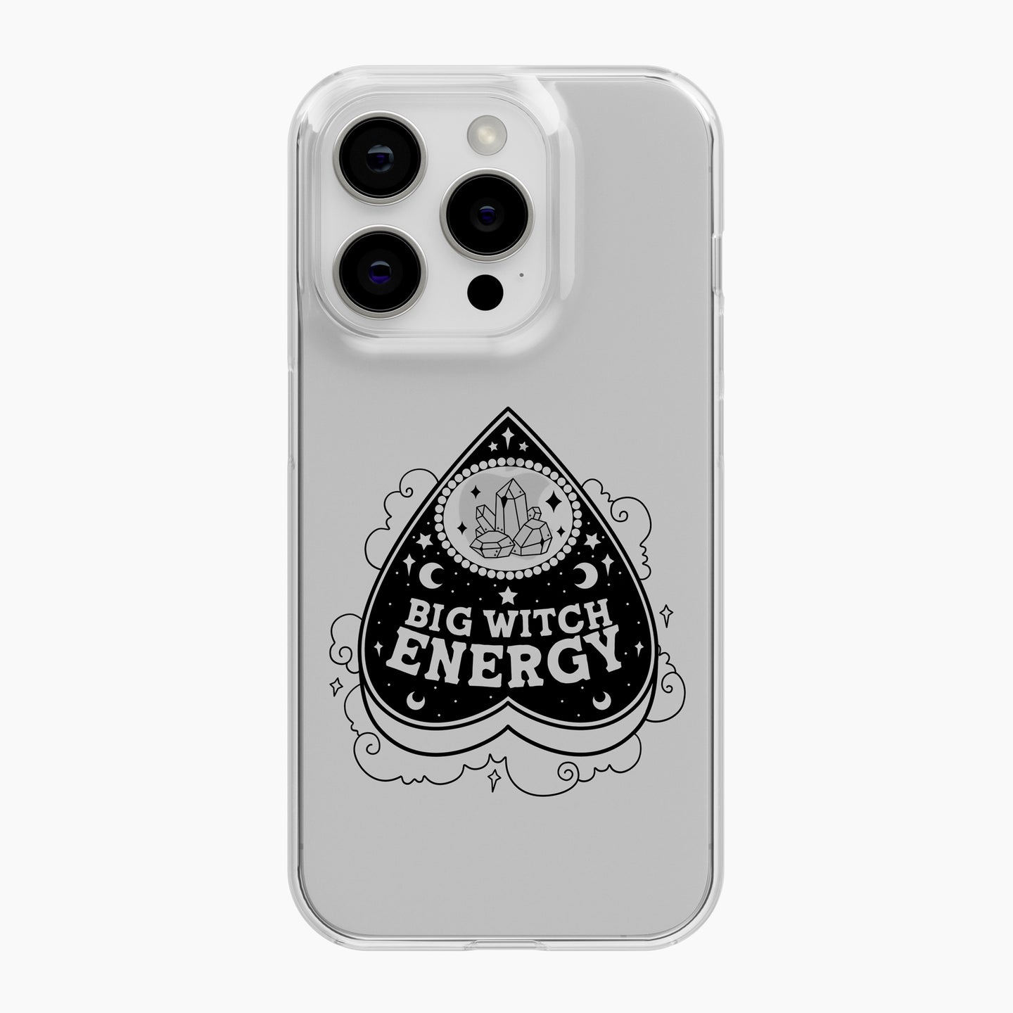 Big Witch Energy - Clear Phone Case