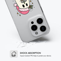 Christmas Boo - Clear Phone Case