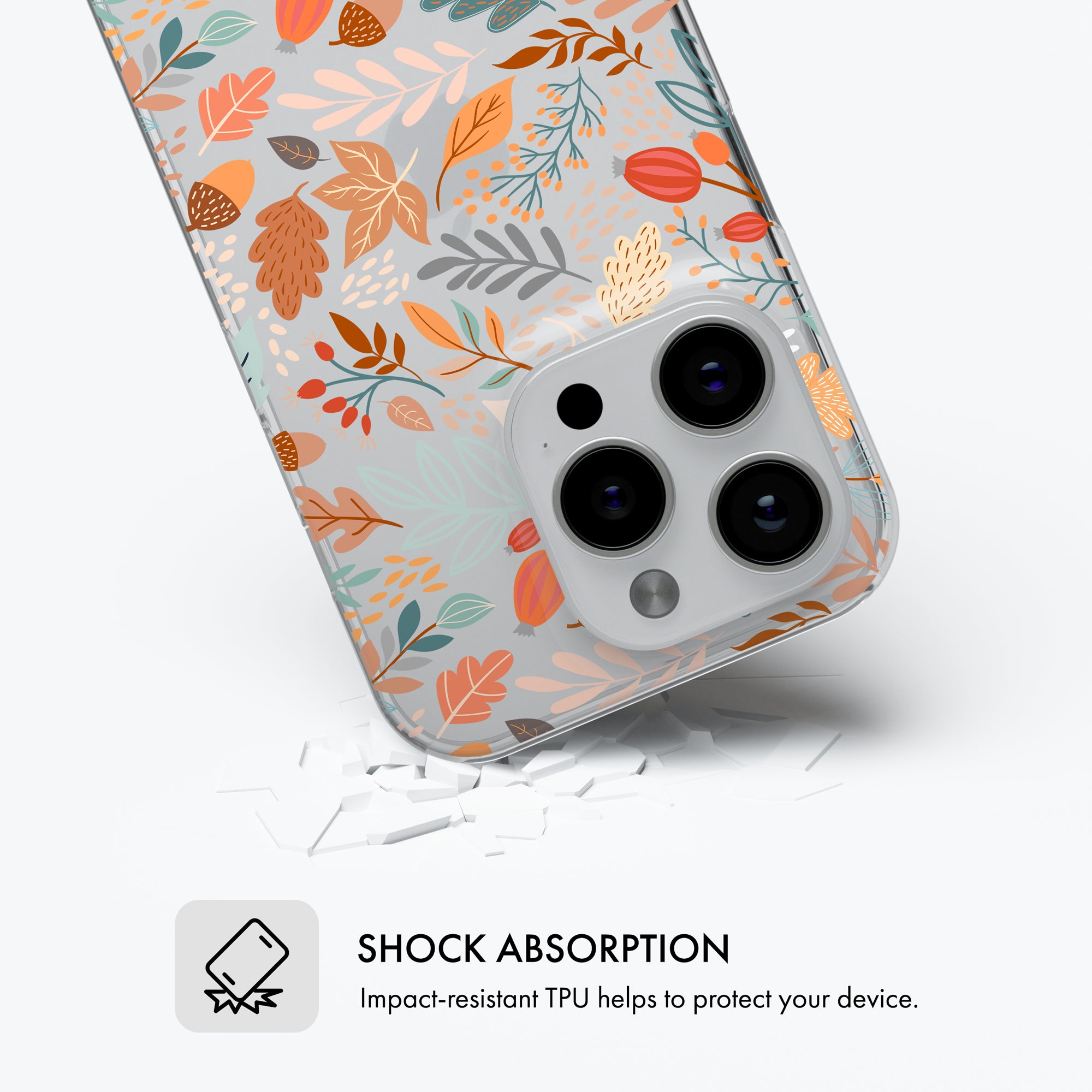 Wild Autumn - Clear Phone Case