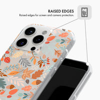 Wild Autumn - Clear Phone Case