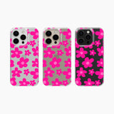 Pop Pink Daisy - Clear Phone Case