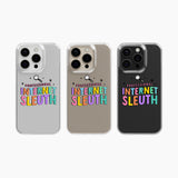 Professional Internet Sleuth - Clear Phone Case