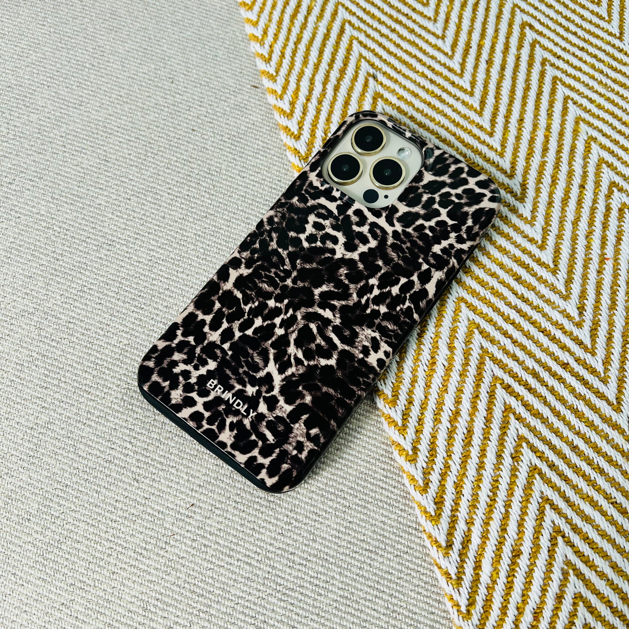 Leopard Luxe Tough Phone Case – Brindly - Main Image