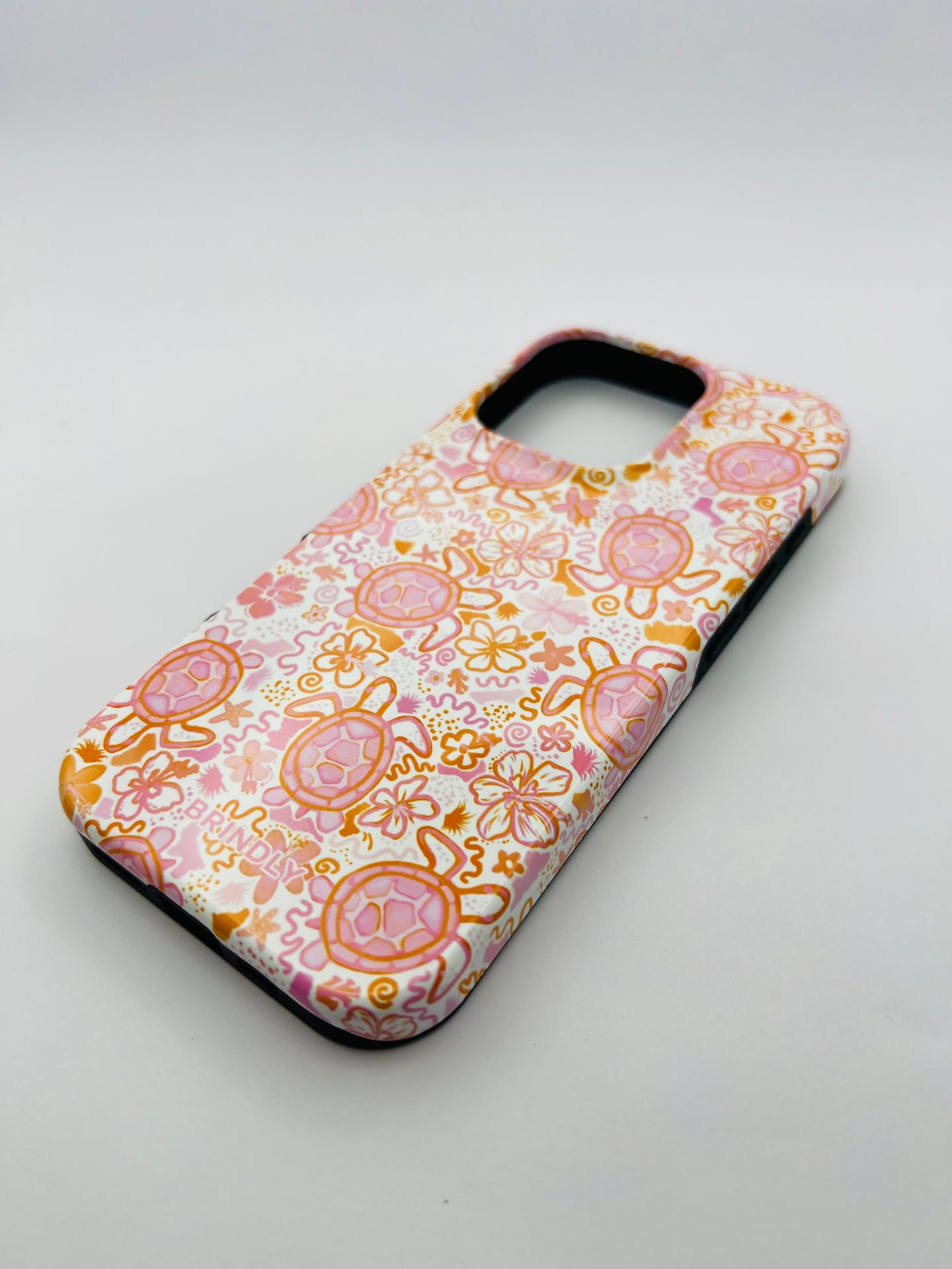 Peachy Turtles - Tough Phone Case - iPhone 16 Pro
