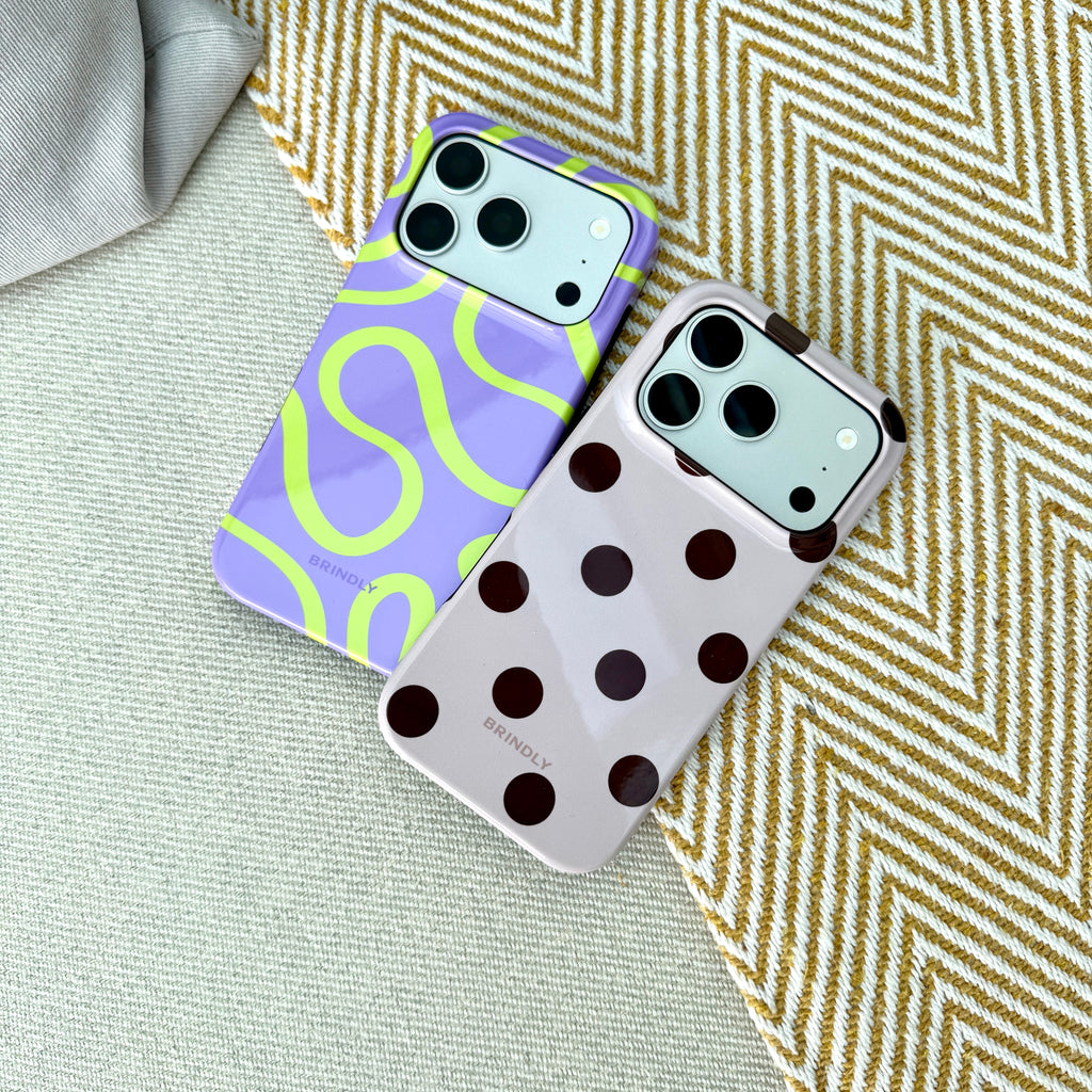 Mocha Dot - MagSafe Tough Phone Case