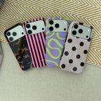 Cherry Stripe - Tough Phone Case