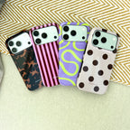 Mocha Dot - MagSafe Tough Phone Case