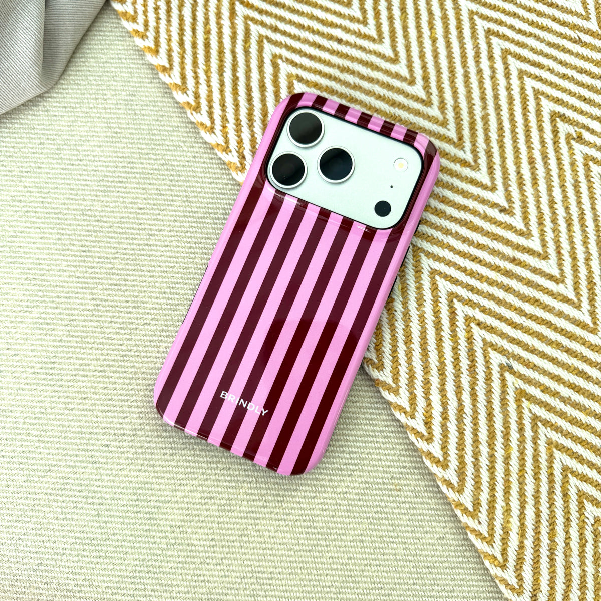 Cherry Stripe - MagSafe Tough Phone Case