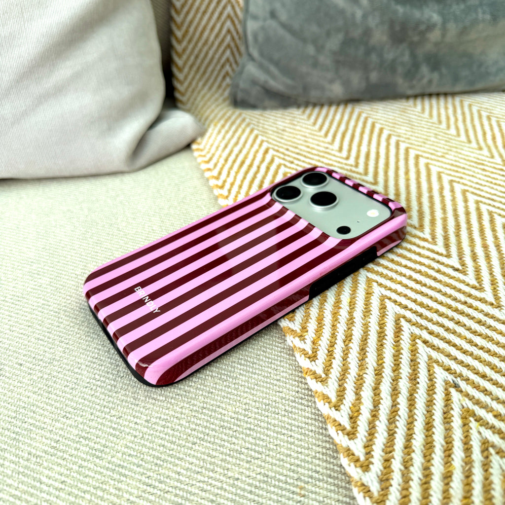 Cherry Stripe - MagSafe Tough Phone Case