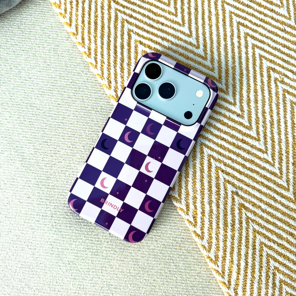 Crescent Check - Tough Phone Case