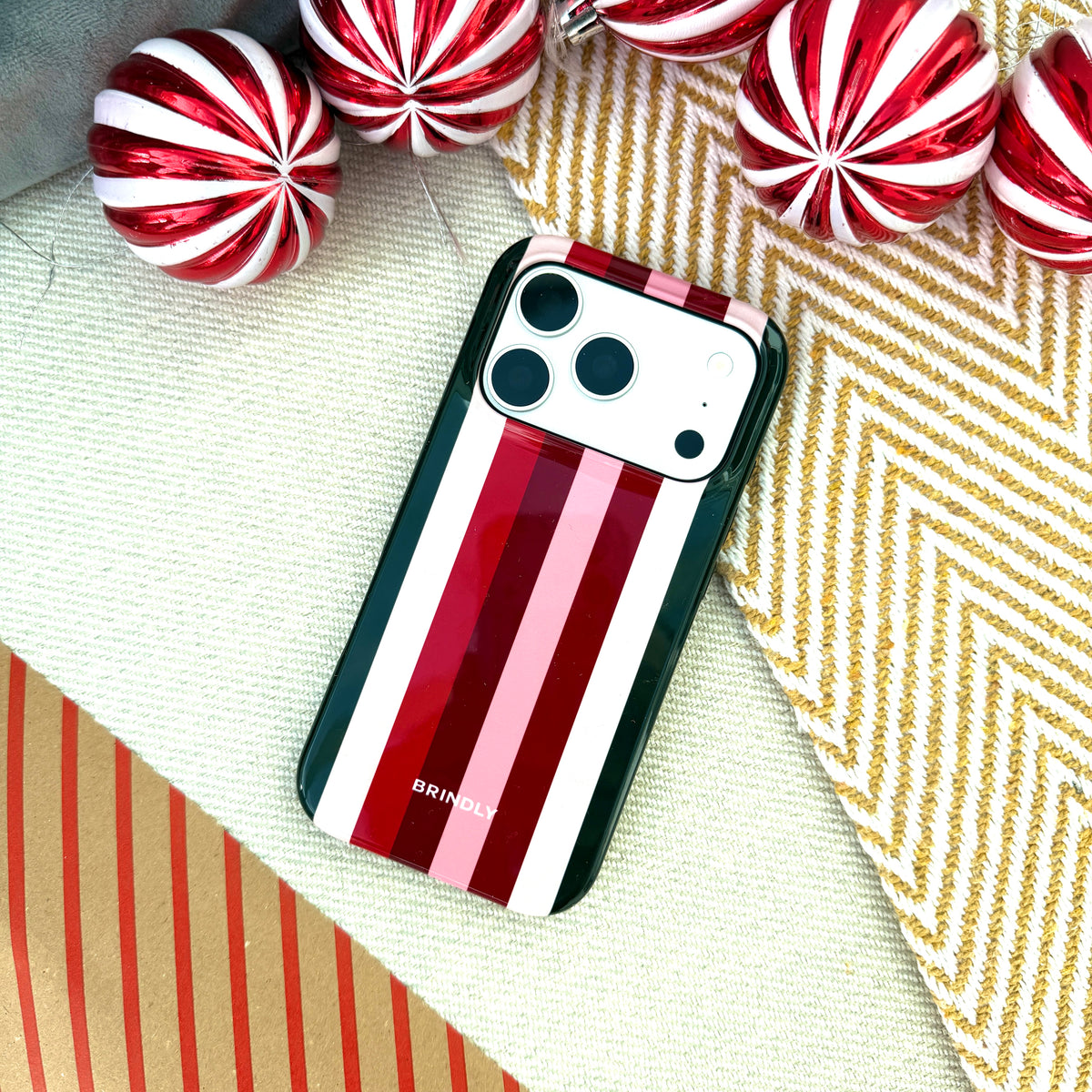 Santa Stripe - Tough Phone Case