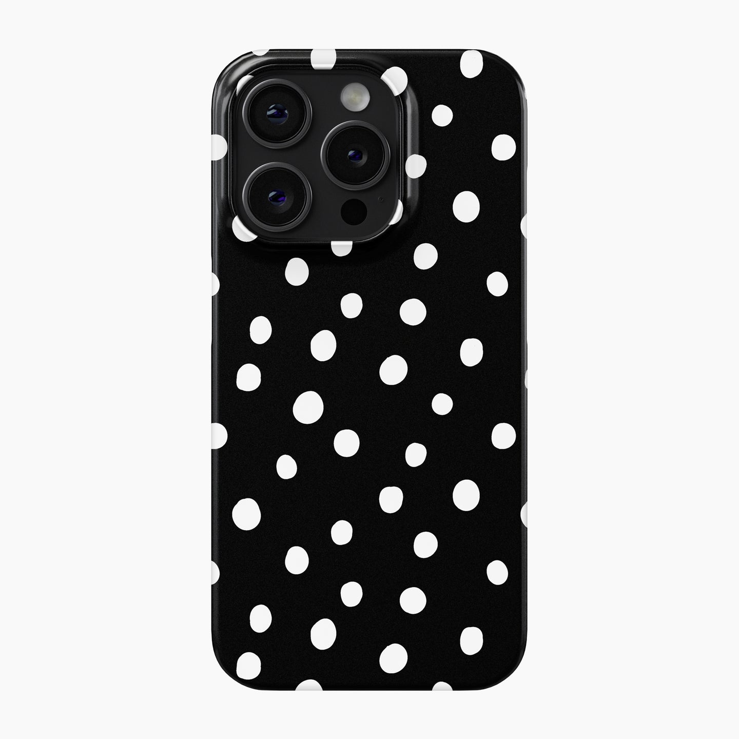 Dotty Black - Snap Phone Case