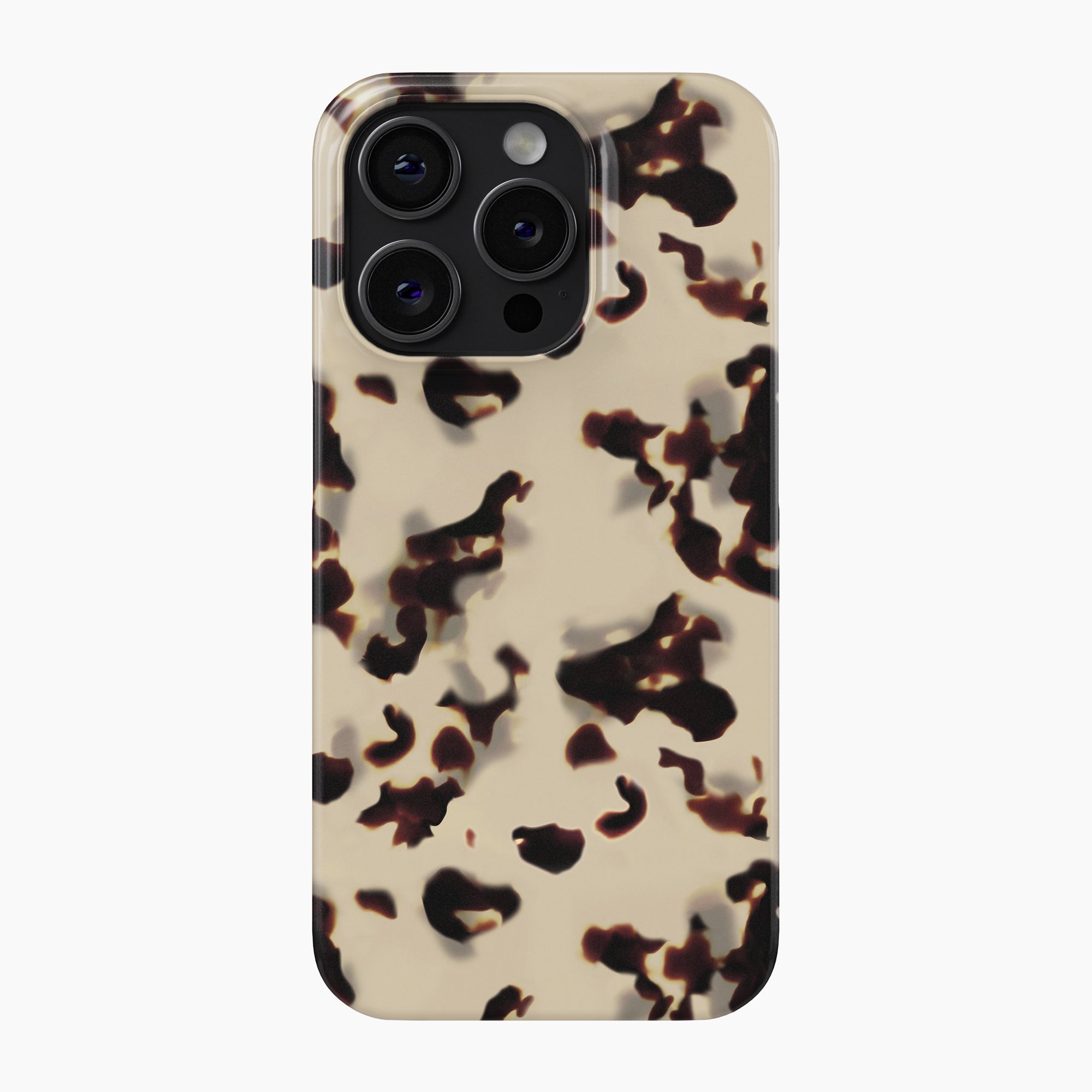 Ivory Tortoise Shell - Snap Phone Case