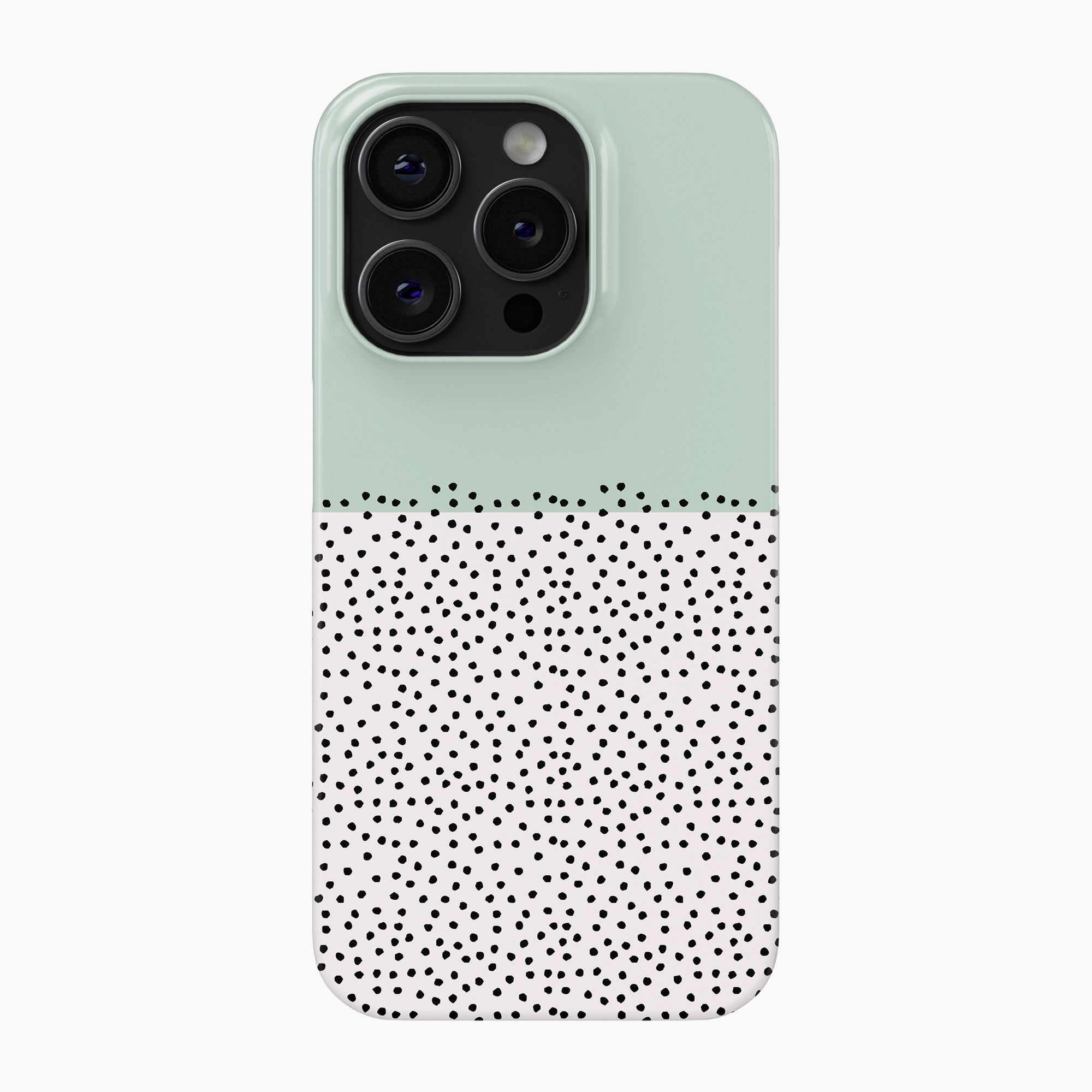 Green Mini Dots - Snap Phone Case