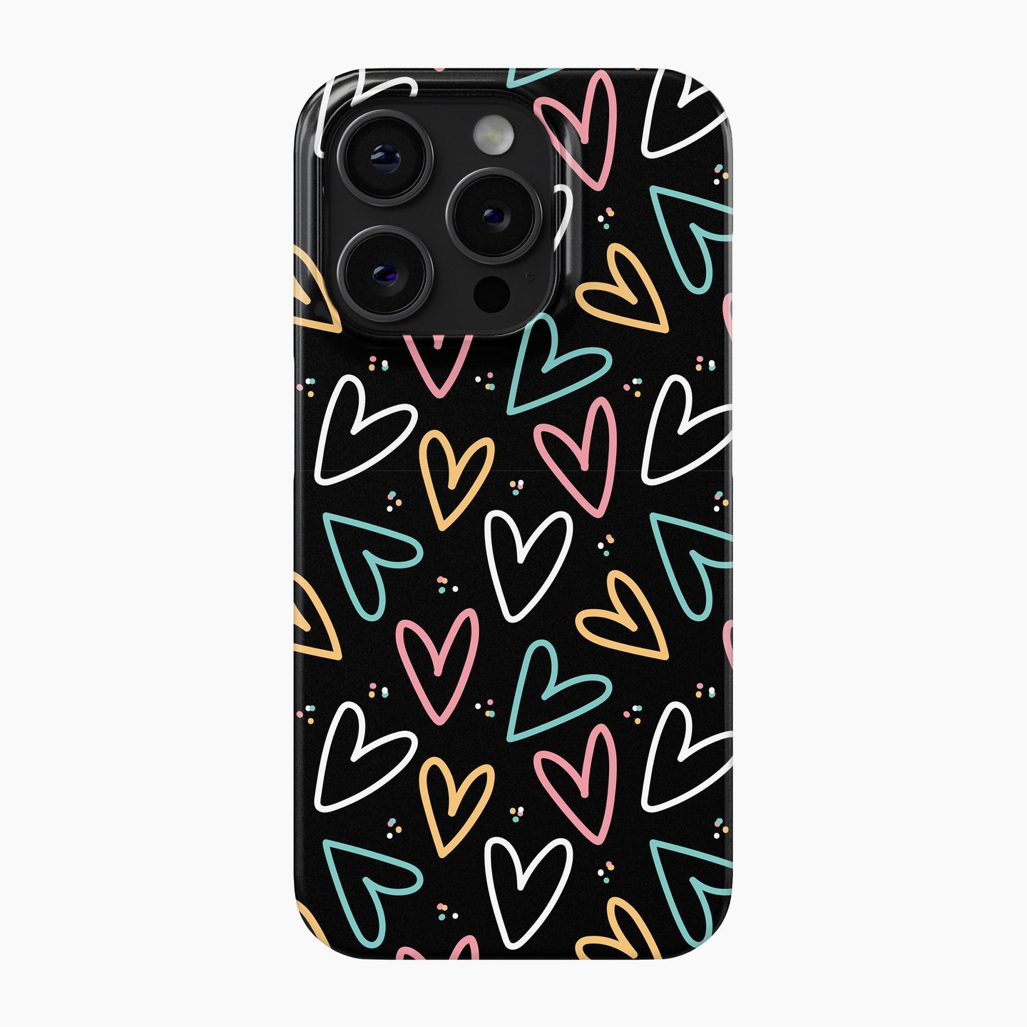 Neon Hearts - Snap Phone Case