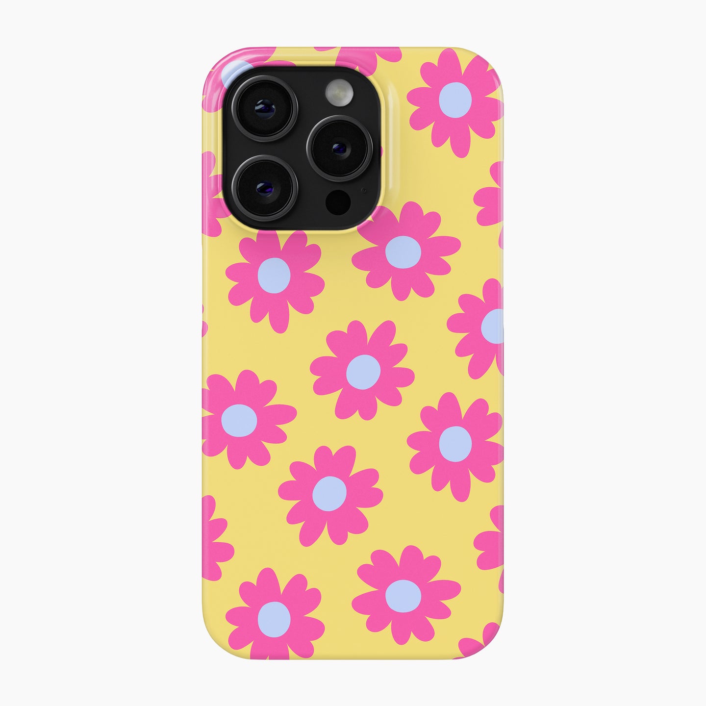 Pink & Yellow Daisy - Snap Phone Case
