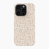 Beige Leopard - Snap Phone Case