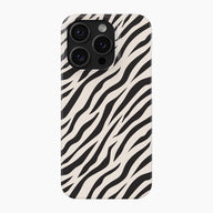 Ivory Zebra - Snap Phone Case