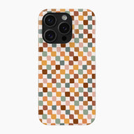 Retro Check - Snap Phone Case