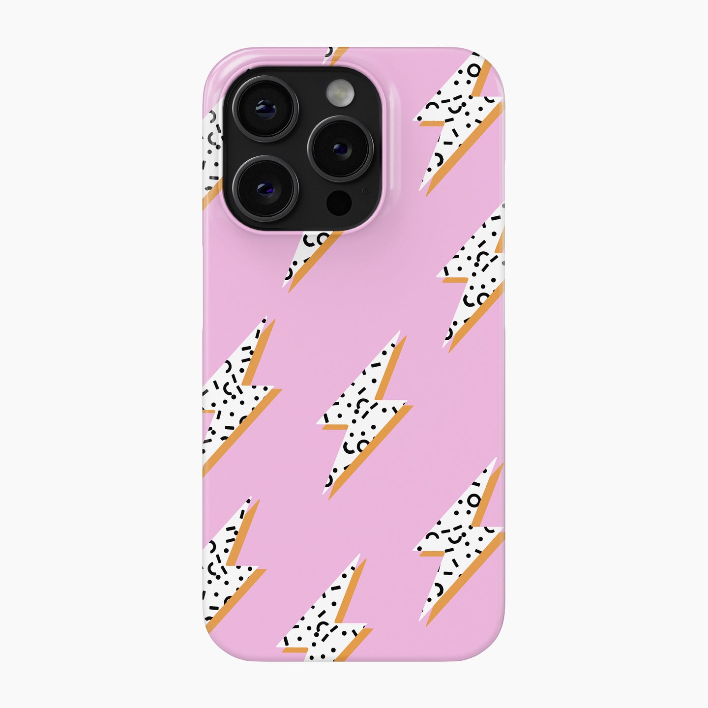 Pink Lightening - Snap Phone Case