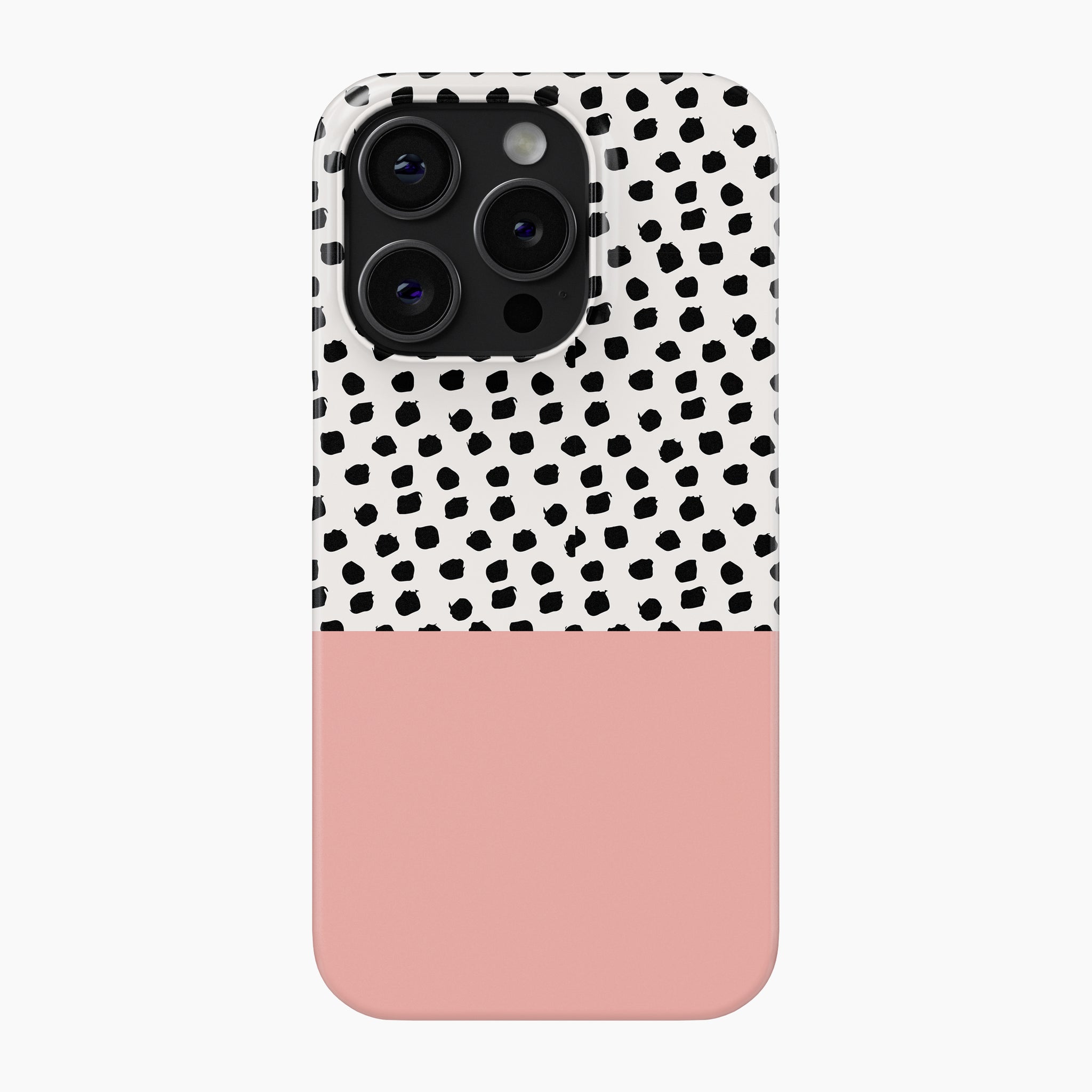 Blush Pink Polka Dot - Snap Phone Case