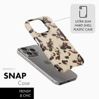 Ivory Tortoise Shell - Snap Phone Case