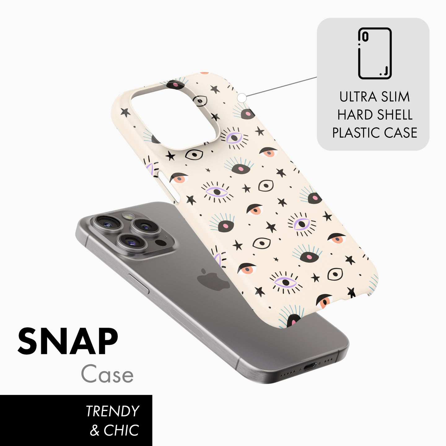 Magic Eyes - Snap Phone Case