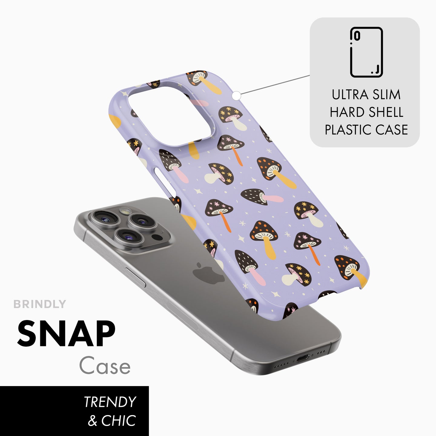 Shroomies - Snap Phone Case