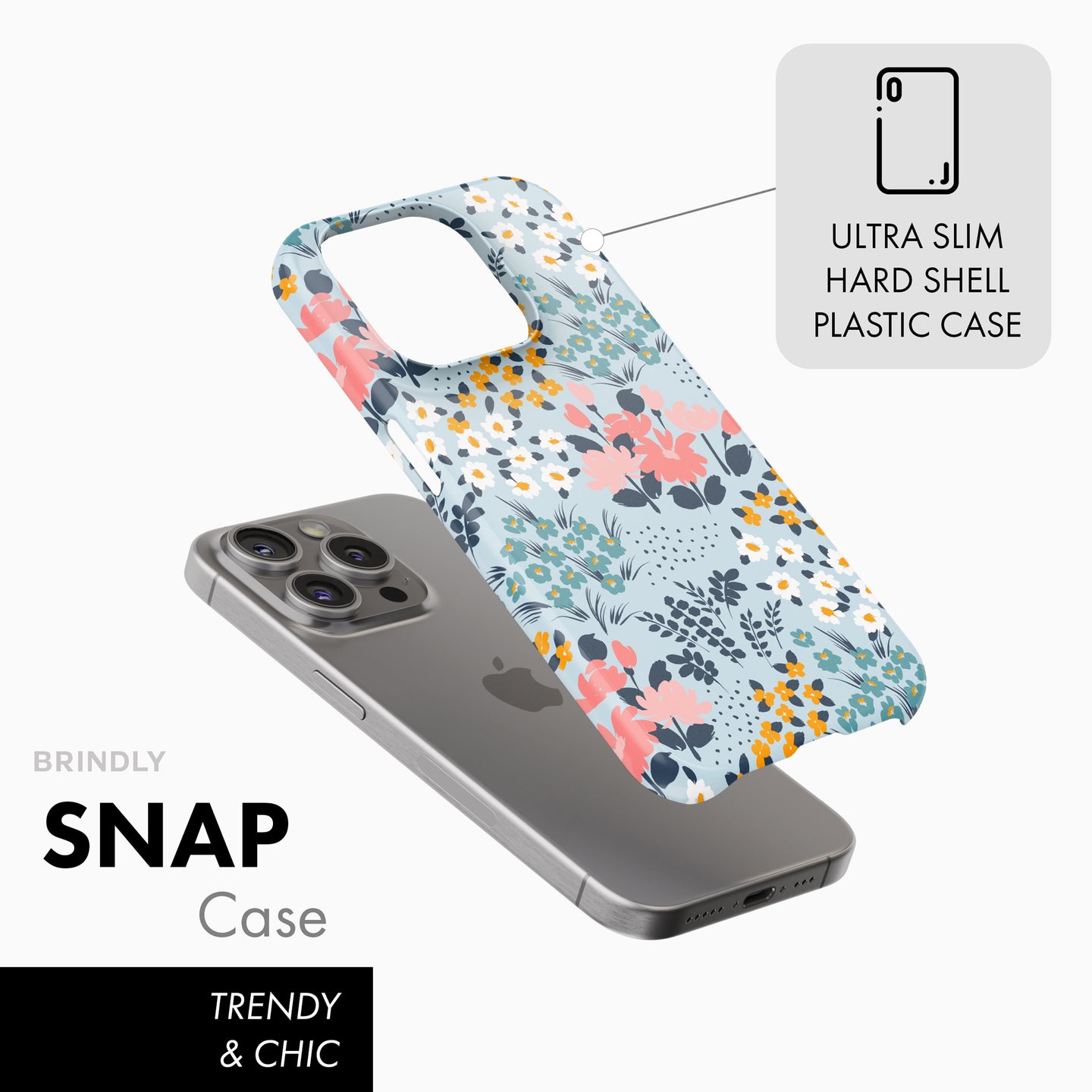 Blue Meadow - Snap Phone Case